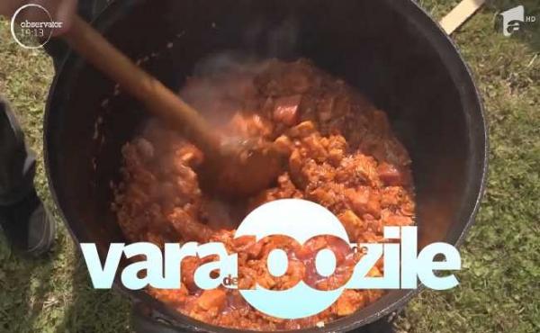 Bătălia Bucătarilor, la Nicolești, în Harghita! Cum se prepara cel mai bun gulaş! #100 de zile de vară