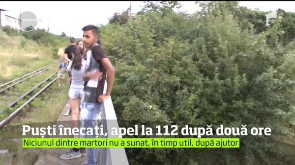 Moarte bizară în Piatra Neamţ. Doi adolescenţi s-au înecat chiar sub ochii prietenilor. Prietenii lor au sunat la 112 după două ore