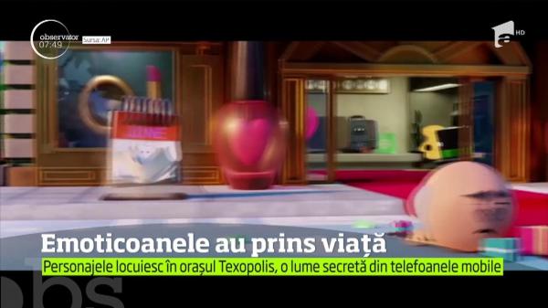 Emoticoanele au prins viaţă în cea mai nouă animaţie The Emoji Movie!