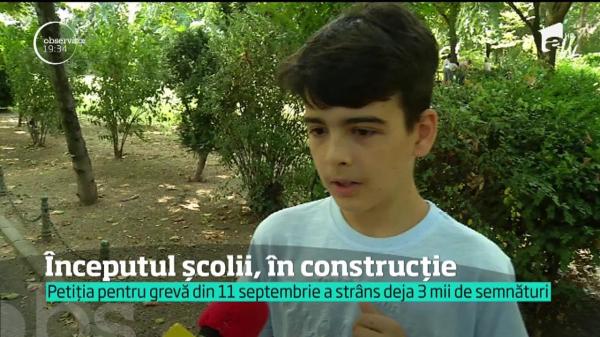 Profesorii se gândesc să declanşeze o grevă pe 11 septembrie, când începe noul an şcolar