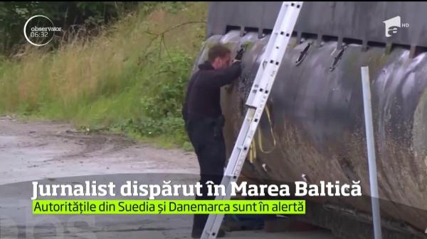 Mister în Marea Baltică. Jurnalist dispărut, după o călătorie cu un submarin la bordul căruia a avut loc o crimă