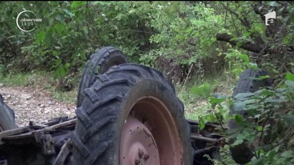 Sfârşit tragic la Bistriţa-Năsăud. Un bărbat a murit strivit de un tractor
