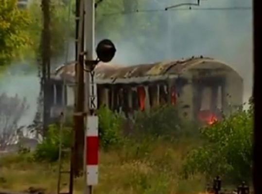 PANICĂ în gara Basarab. Au fost deconectate de la curent firele de înaltă tensiune prin care trec 27.000 de volţi