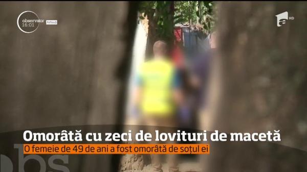 Crimă îngrozitoare la Galaţi. O femeie a fost ucisă cu zeci de lovituri de cuţit chiar de soţul ei