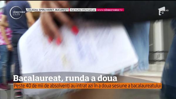 A început sesiunea de toamnă a Bacalaureatului. Prima probă a fost cea scrisa la limba şi literatura română!