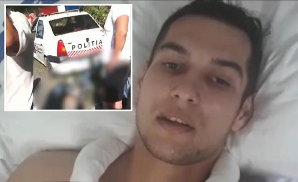 Motociclistul LOVIT de o maşină a poliţiei pe o şosea din Braşov este la rândul său POLIŢIST!