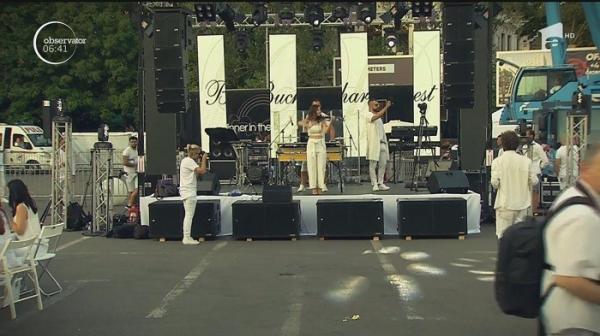 Cum a fost atmosfera la "Diner en Blanc", una din cele mai exclusiviste petreceri ale acestei veri