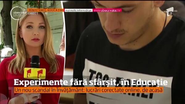 Nou scandal în învăţământ! Război profesori - părinţi pe tema lucrărilor care ar putea fi corectate online (VIDEO)