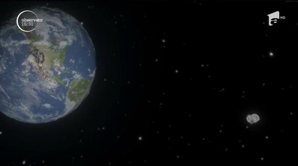 Omenirea se pregăteşte pentru o întâlnire istorică. Un asteroid uriaş trece pe lângă Pâmânt