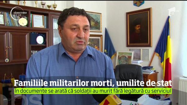 Familiile militarilor morţi în accidentul din judeţul Argeş, UMILITE de stat