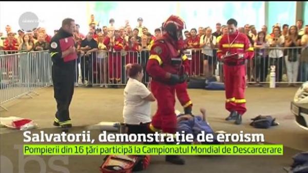 Competiţia Mondială de Descarcerare şi de Acordare a Primului Ajutor Calificat a avut loc la Târgu Mureş