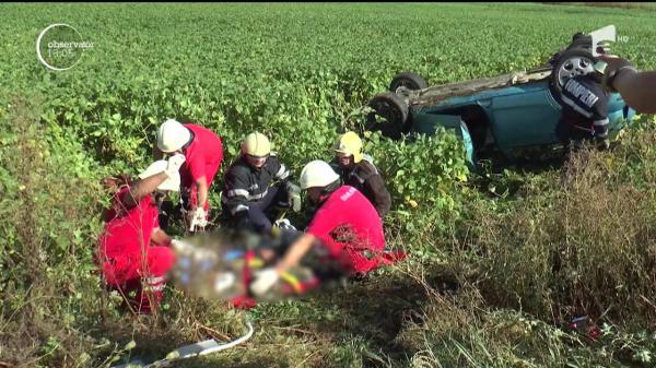 Un poliţist de frontieră a provocat un dramatic accident în Suceava, după o depăşire riscantă