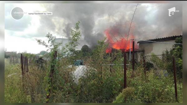 Scene tensionate la un centru pentru copii din Timişoara, care a fost evacuat, după un incendiu violent