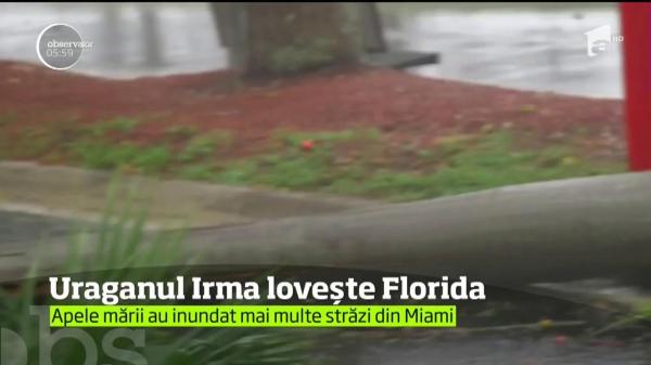 Irma a lovit fără milă Florida! Primele victime ale URGIEI. Oraşul Miami a ajuns sub ape