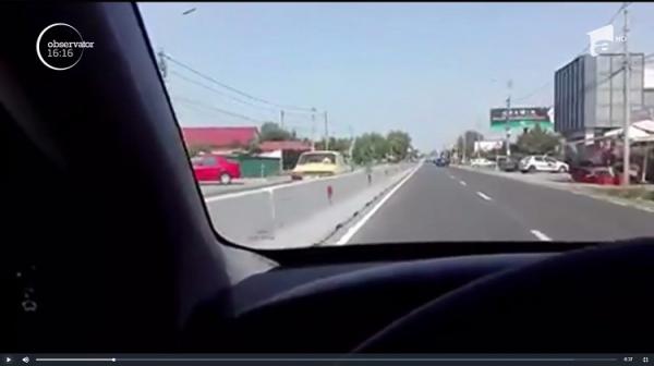 Un gălăţean a reuşit o performanţă greu de egalat! Bărbatul a condus pe contrasens pe Drumul European 87