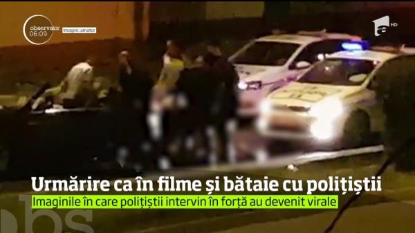 Urmărire cu scandal pe străzile din Bucureşti! Un şofer a refuzat să oprească la semnalele agenţilor, iar aceştia l-au urmărit 13 kilometri!