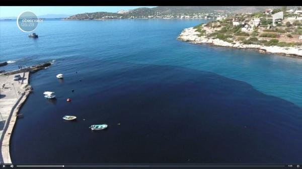 O pată de petrol riscă să provoace un dezastru ecologic în Grecia: "E o catastrofă, va mai dura cel puţin doi ani ca să treacă. Fără să exagerez"