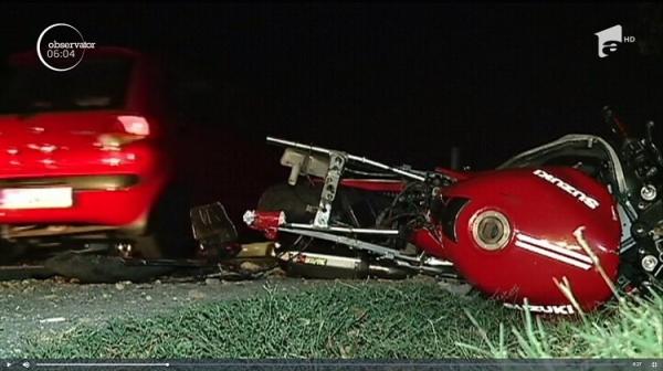 Dublă targedie în Constanţa! O femeie şi motociclistul care a lovit-o, au murit într-un grav accident auto