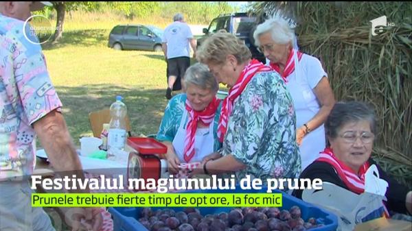 Toamna înseamnă belşug dar şi multă muncă pentru pregătirea cămării. Festivalul Magiunului de Prune, în Maramureș!
