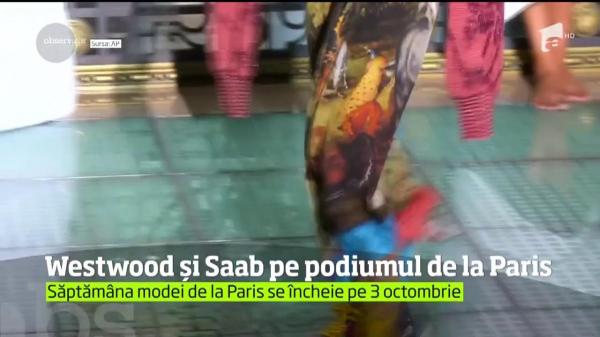 Vivienne Westwood şi Elie Saab au cucerit podiumul la Săptămâna Modei de la Paris