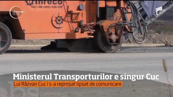Ministrul Transporturilor și-a dat demisia. Lui Răzvan Cuc i s-a reproşat lipsa de comunicare (VIDEO)