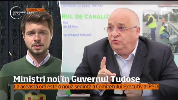 Miniştri noi în Guvernul Tudose, după ore întregi de discuţii TĂIOASE!