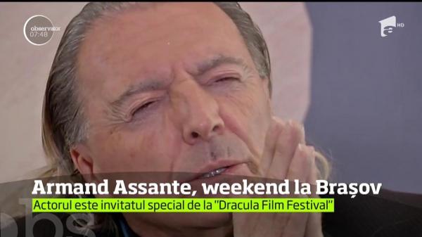 Celebrul actor Armand Assante a revenit în România