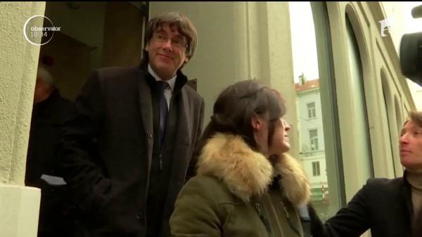 Refugiat la Bruxelles, liderul separatist al Cataloniei lansează acuzaţii la adresa guvernului spaniol