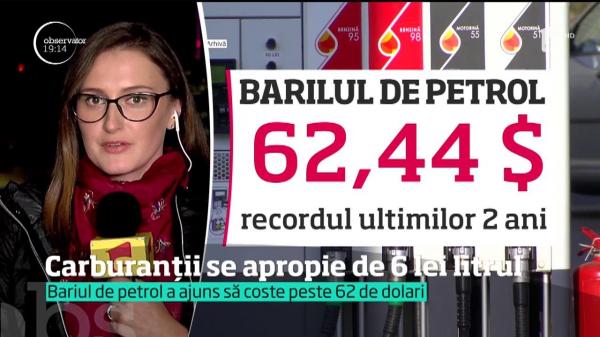 Carburanții se apropie tot mai mult de 6 lei/litrul. Se anunţă şi alte scumpiri