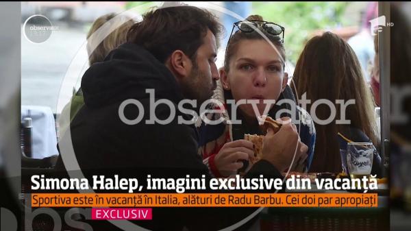 Simona Halep îşi petrece vacanţa în Italia, alături de iubitul ei! Imagini în EXCLUSIVITATE cu cei doi îndrăgostiţi