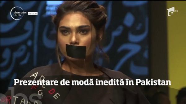 Ţinute excentrice şi mesaje puternice. Acestea au fost elementele definitorii ale Săptămânii Modei din Pakistan