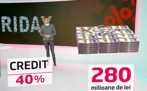 40 % dintre produsele achiziţionate de Black Friday în România au fost plătite cu credite. Românii s-au îndatorat pentru reduceri