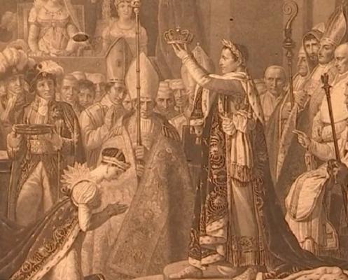 O frunză de aur de 10 grame, din coroana lui Napoleon, a fost licitată pentru peste jumătate de milion de euro