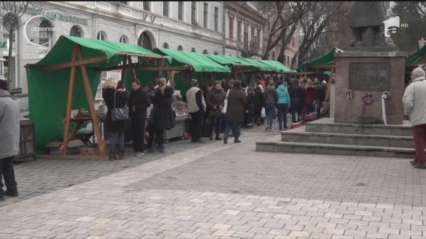 La Odorheiul Secuiesc, gospodarii şi-au scos pe tarabe ce-au mai bun în cămară