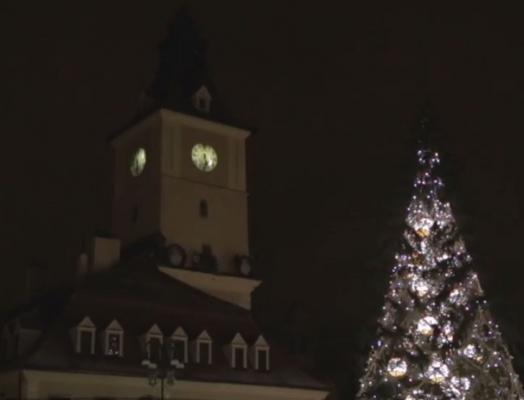 Oficial, România şi-a pus straiele de sărbătoare, luminata de milioane de beculeţe colorate