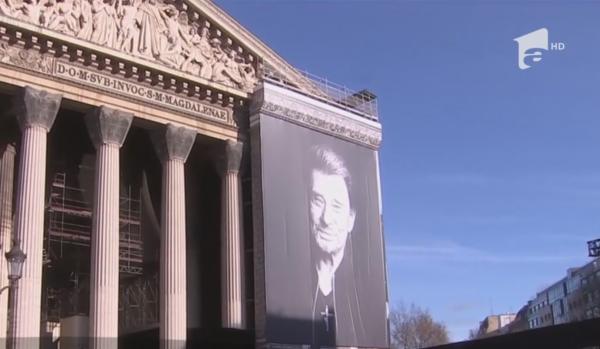 Franța și-a luat adio de la Johnny Hallyday printr-o ceremonie impresionantă. Un milion de fani l-au condus pe ultimul drum