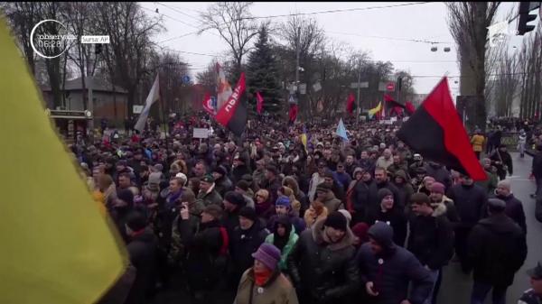 Proteste de amploare în Ucraina, pentru eliberarea fostului lider al Georgiei, Mihail Saakaşvili