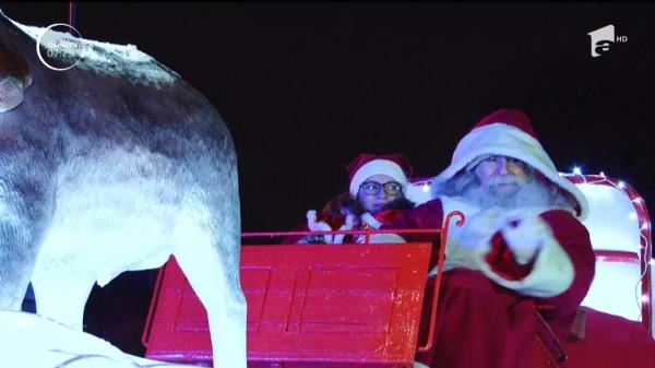 Moş Crăciun a trecut deja pe la prichindeii din Târgovişte, încărcat cu cadouri