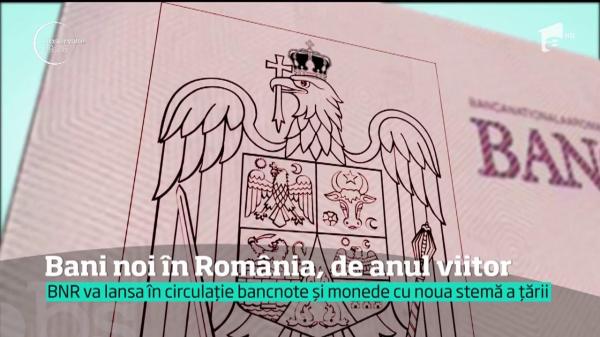 Bani noi în România, de la începutul anului viitor! Cum vor arăta noile bancnote şi monede (Video)