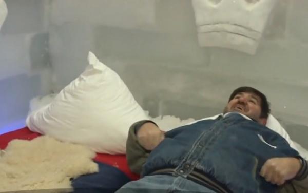 Revelion pe un pat de gheață, la Bâlea Lac