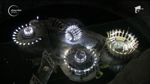 Salina Turda, cu aer benefic pentru sănătate şi care alungă mahmureala