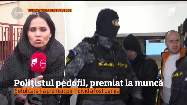 Cazul pedofilului din Poliția rutieră se lasă cu demiteri. Prima, cea a şefului direct al suspectului