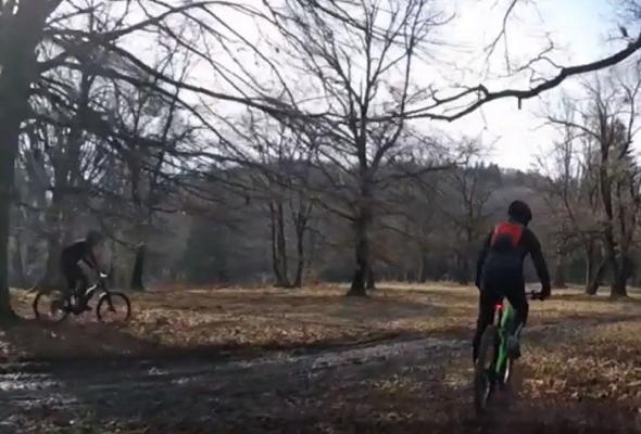 Daniel Osmanovici a ales plimbarea cu bicicleta la munte, în locul schiurilor