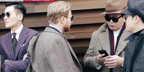 Târg de modă masculină la Florenţa. Adina Buzatu nu a lipsit de la evenimentul devenit deja tradiţie