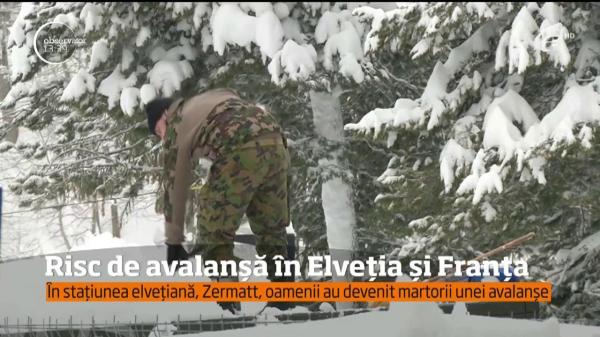 Motiv de îngrijorare pentru românii care şi-au plănuit vacanţe în Europa! Riscul de avalanşă a provocat haos în mai multe staţiuni