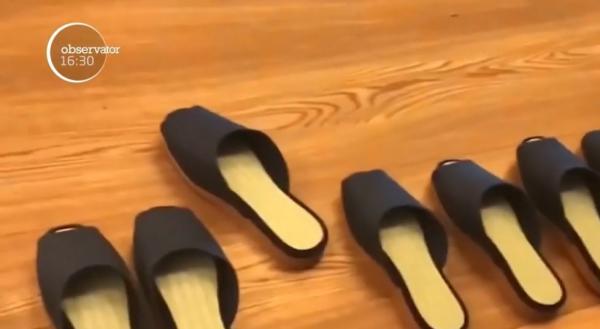 Papucii care "se parchează" singuri, inventaţi în Japonia