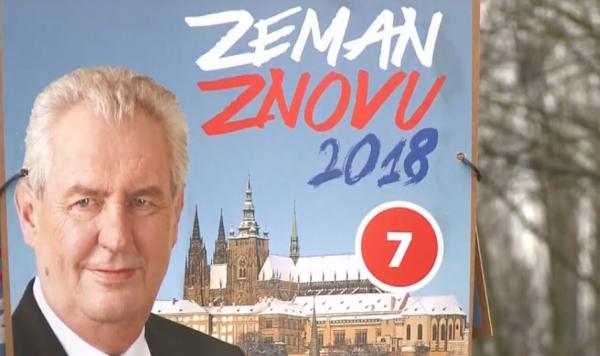 Președintele Cehiei, Miloş Zeman, a câştigat alegerile şi mai stă un mandat