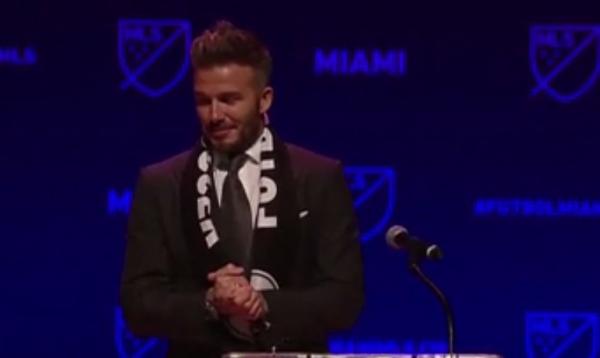 David Beckham şi-a făcut echipă de fotbal la Miami Celebrităţile i-au urat bun venit în Florida