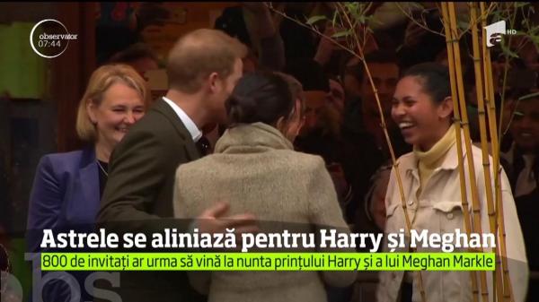 Astrele se aliniază pentru Prinţul Williams şi Meghan Markle. Ziua nunţii lor a fost analizată de astrologi