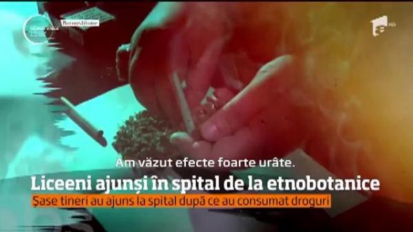 Liceeni în spital din cauza etnobotanicelor la Buzău. Specialiştii vorbesc de un nou drog periculos